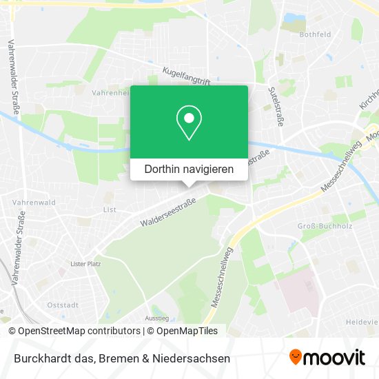 Burckhardt das Karte