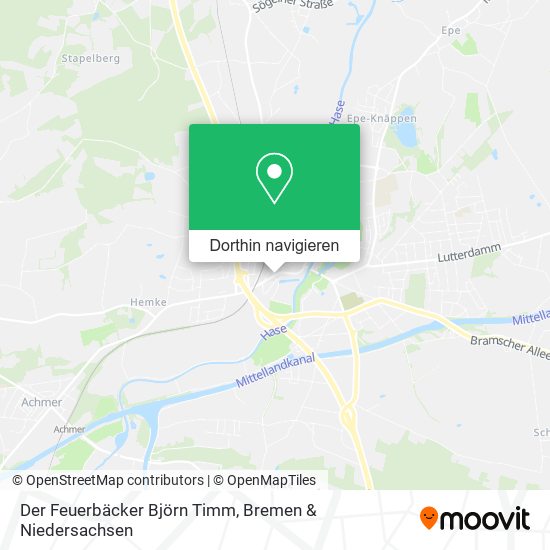 Der Feuerbäcker Björn Timm Karte