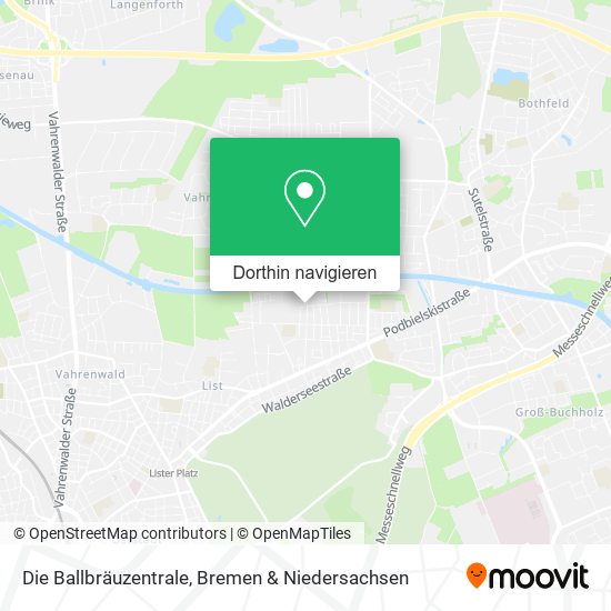 Die Ballbräuzentrale Karte