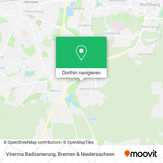 Viterma Badsanierung Karte