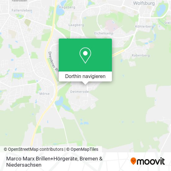 Marco Marx Brillen+Hörgeräte Karte