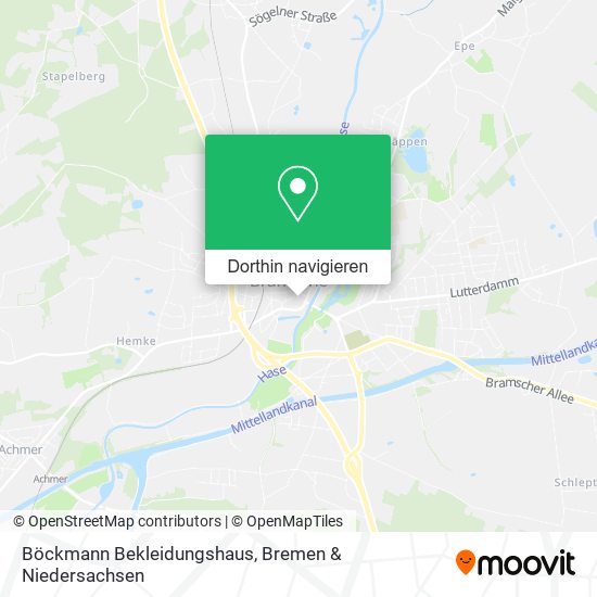 Böckmann Bekleidungshaus Karte