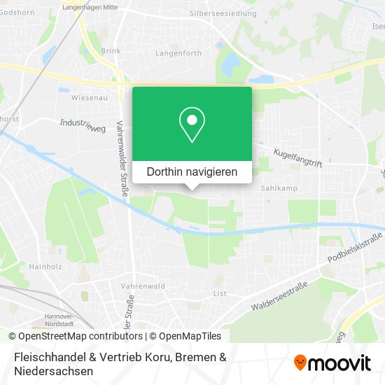 Fleischhandel & Vertrieb Koru Karte