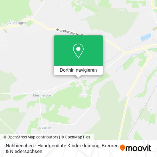 Nähbienchen - Handgenähte Kinderkleidung Karte