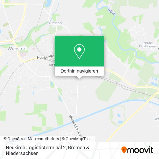 Neukirch Logisticterminal 2 Karte