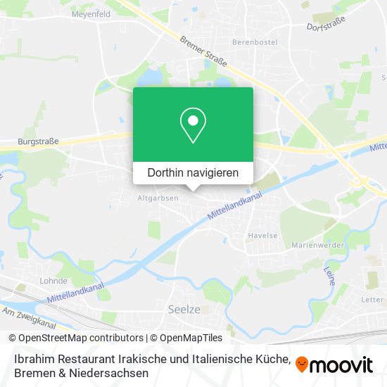 Ibrahim Restaurant Irakische und Italienische Küche Karte