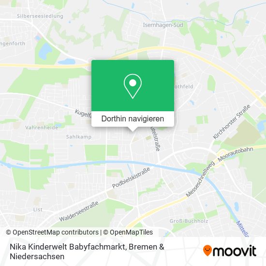 Nika Kinderwelt Babyfachmarkt Karte