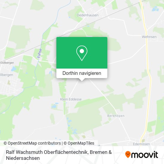 Ralf Wachsmuth Oberflächentechnik Karte