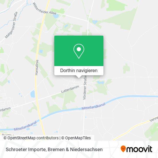 Schroeter Importe Karte