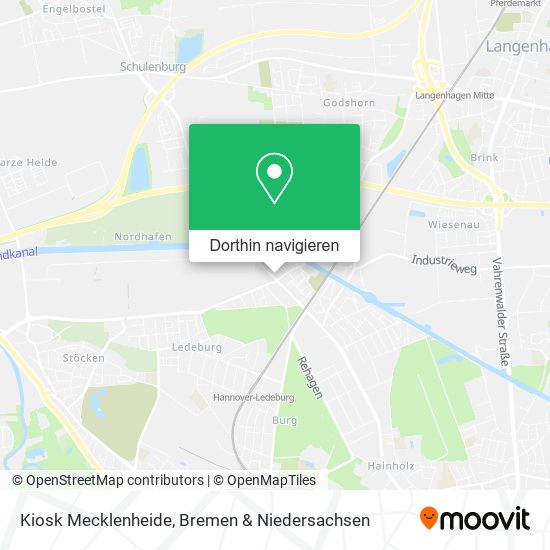 Kiosk Mecklenheide Karte