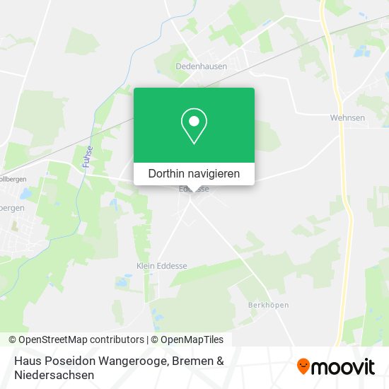 Haus Poseidon Wangerooge Karte