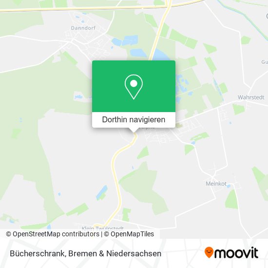 Bücherschrank Karte