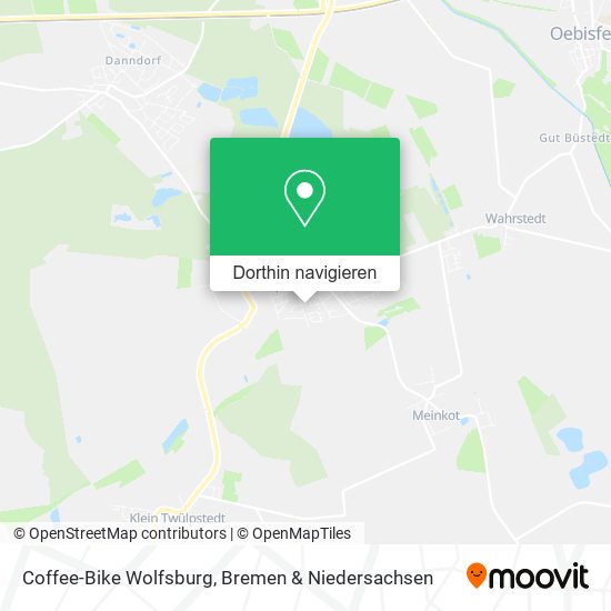 Coffee-Bike Wolfsburg Karte