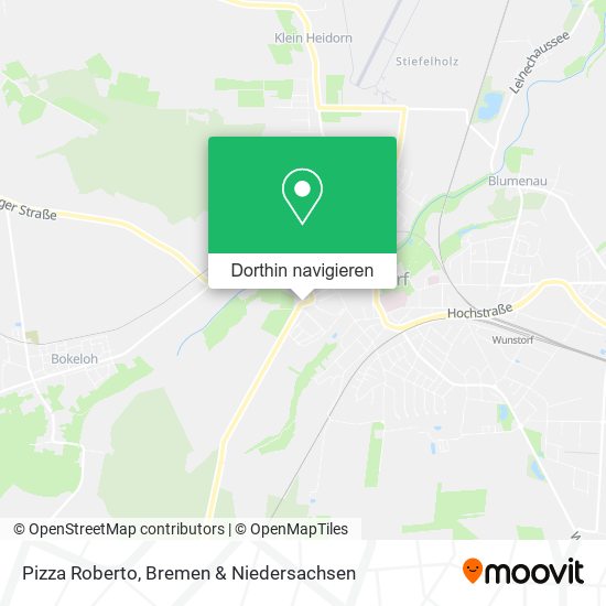 Pizza Roberto Karte