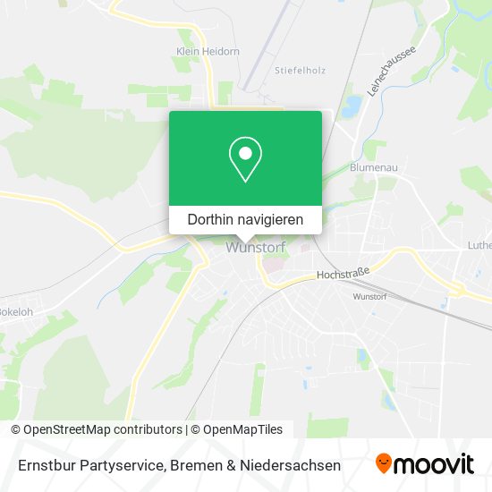 Ernstbur Partyservice Karte