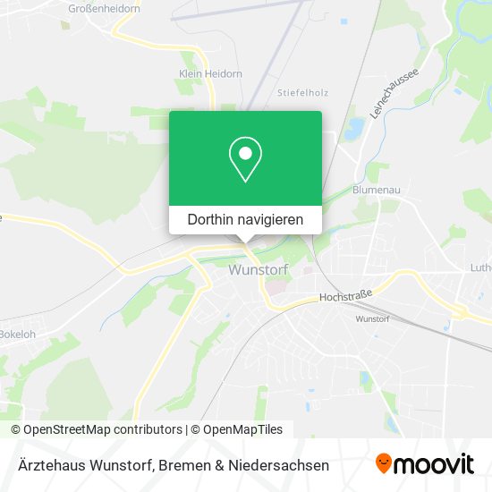 Ärztehaus Wunstorf Karte