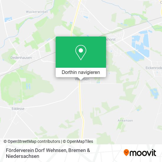Förderverein Dorf Wehnsen Karte