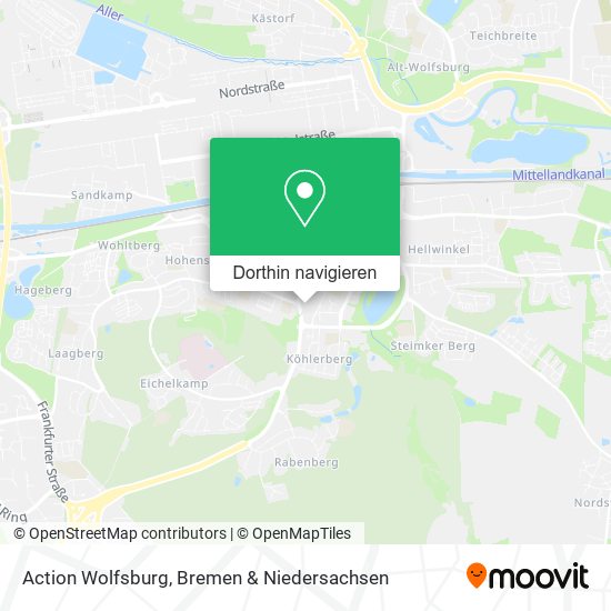 Action Wolfsburg Karte