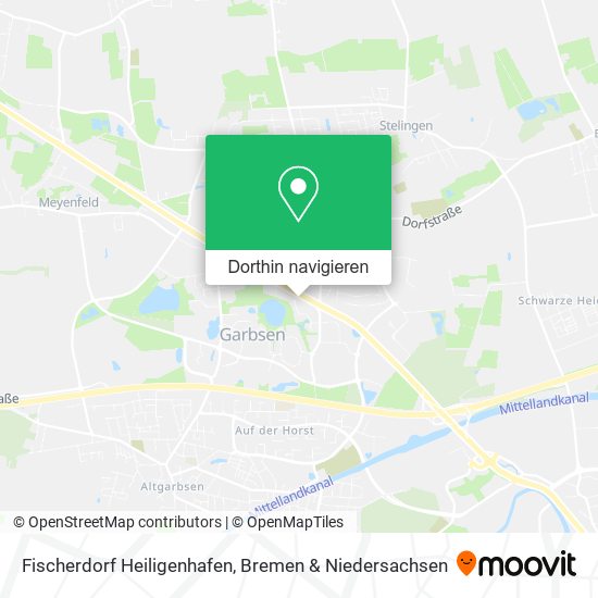 Fischerdorf Heiligenhafen Karte