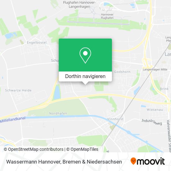 Wassermann Hannover Karte