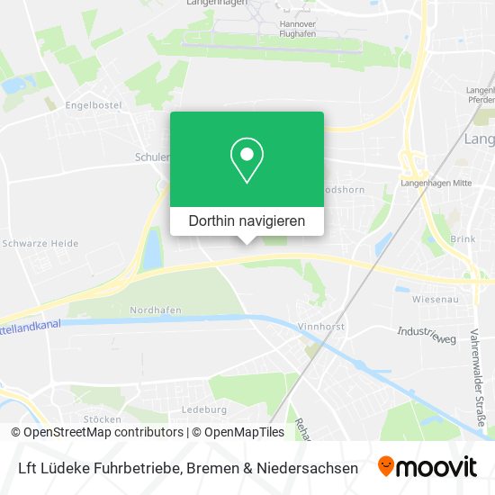 Lft Lüdeke Fuhrbetriebe Karte