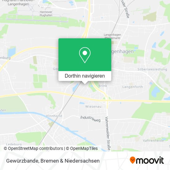 Gewürzbande Karte