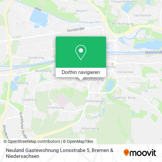 Neuland Gastewohnung Lonsstrabe 5 Karte