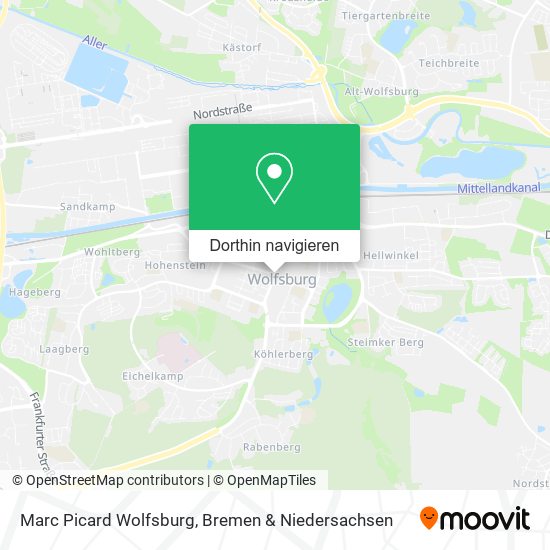 Marc Picard Wolfsburg Karte