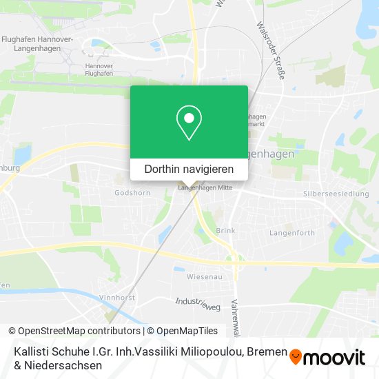 Kallisti Schuhe I.Gr. Inh.Vassiliki Miliopoulou Karte