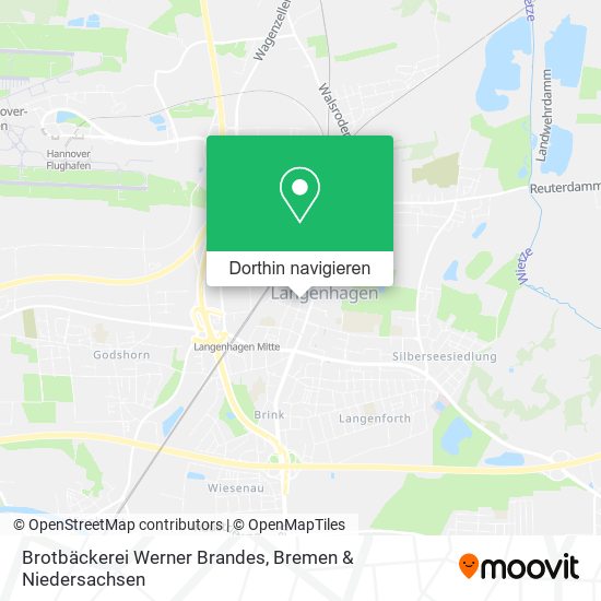 Brotbäckerei Werner Brandes Karte