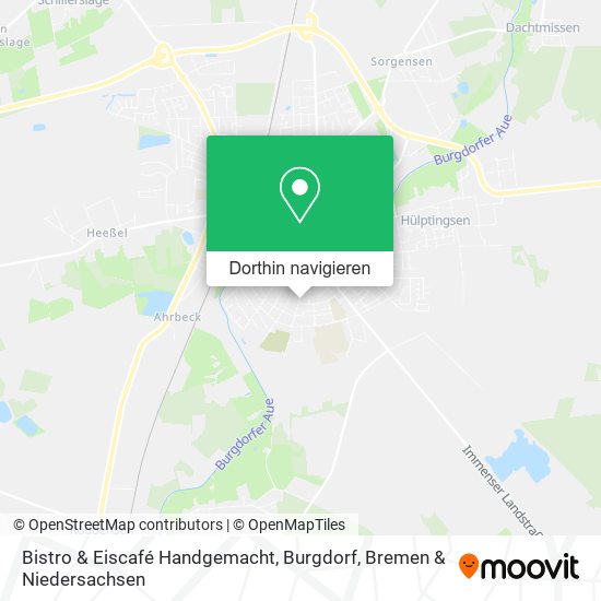 Bistro & Eiscafé Handgemacht, Burgdorf Karte
