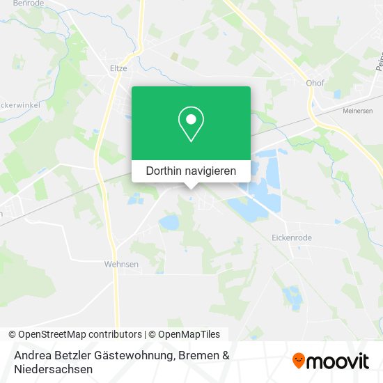 Andrea Betzler Gästewohnung Karte