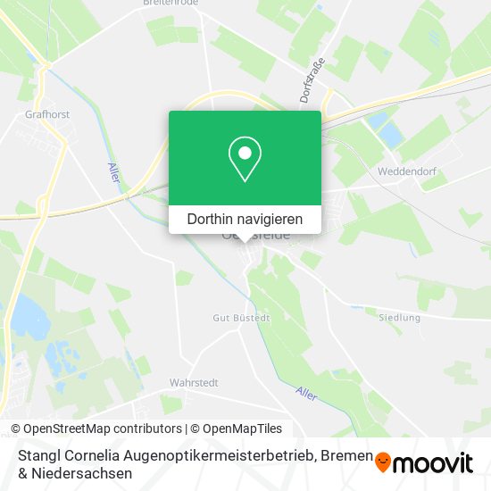 Stangl Cornelia Augenoptikermeisterbetrieb Karte
