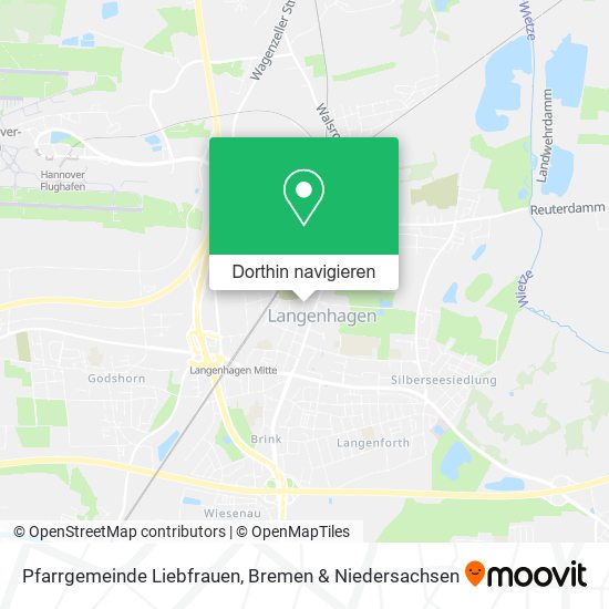 Pfarrgemeinde Liebfrauen Karte