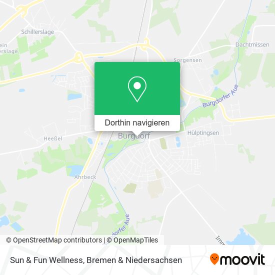 Sun & Fun Wellness Karte