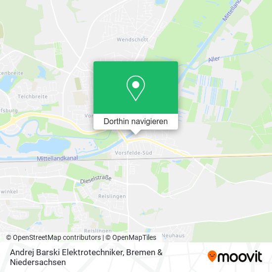 Andrej Barski Elektrotechniker Karte
