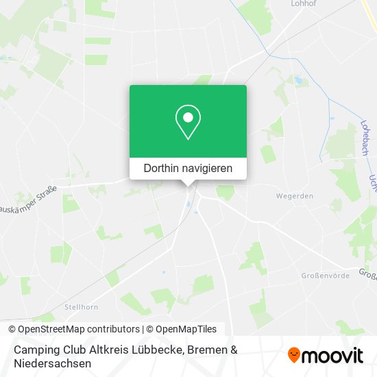 Camping Club Altkreis Lübbecke Karte