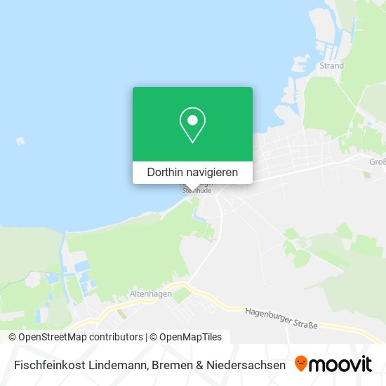 Fischfeinkost Lindemann Karte
