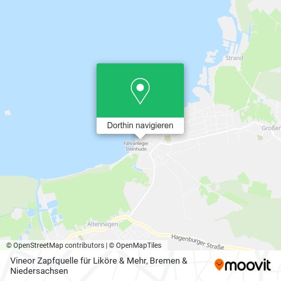 Vineor Zapfquelle für Liköre & Mehr Karte