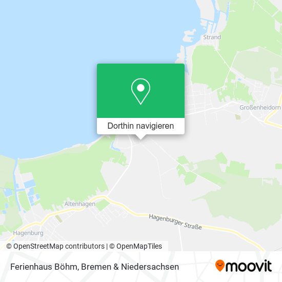 Ferienhaus Böhm Karte