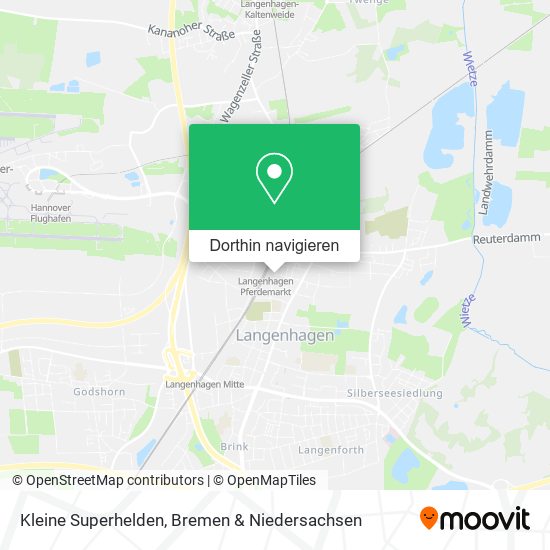 Kleine Superhelden Karte