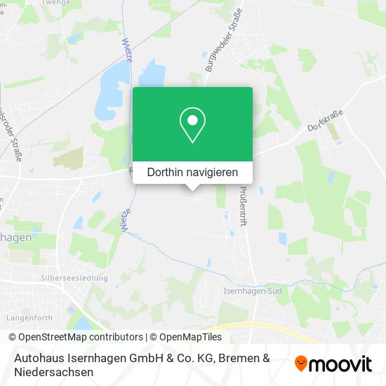 Autohaus Isernhagen GmbH & Co. KG Karte