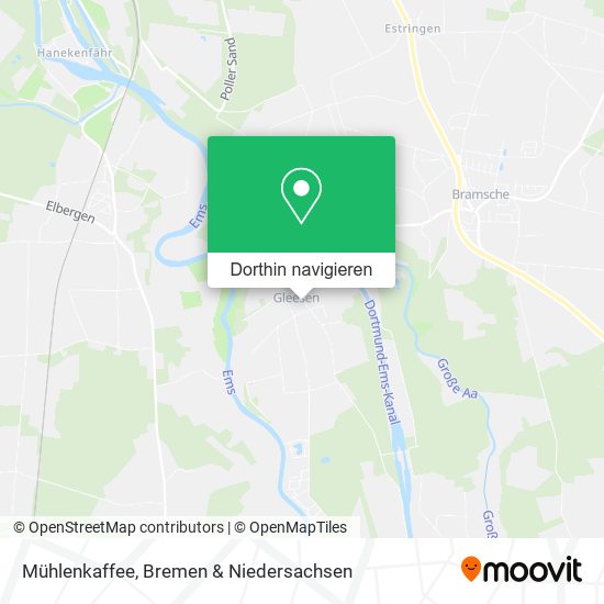 Mühlenkaffee Karte
