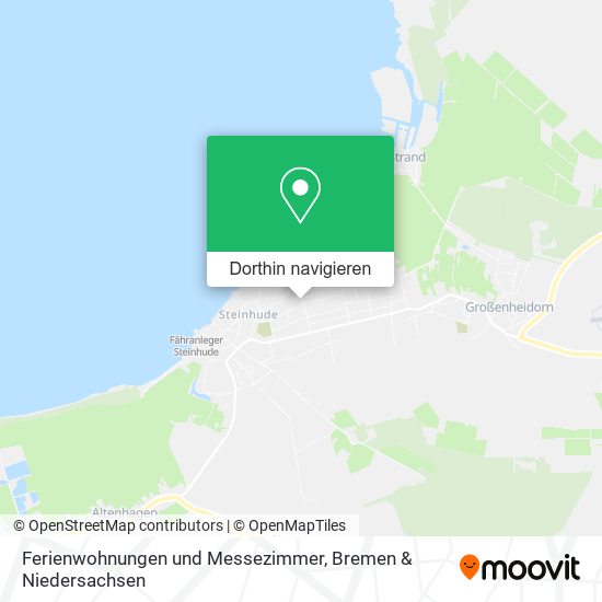 Ferienwohnungen und Messezimmer Karte