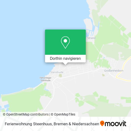 Ferienwohnung Steenhuus Karte