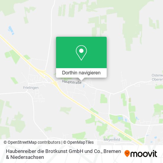 Haubenreiber die Brotkunst GmbH und Co. Karte
