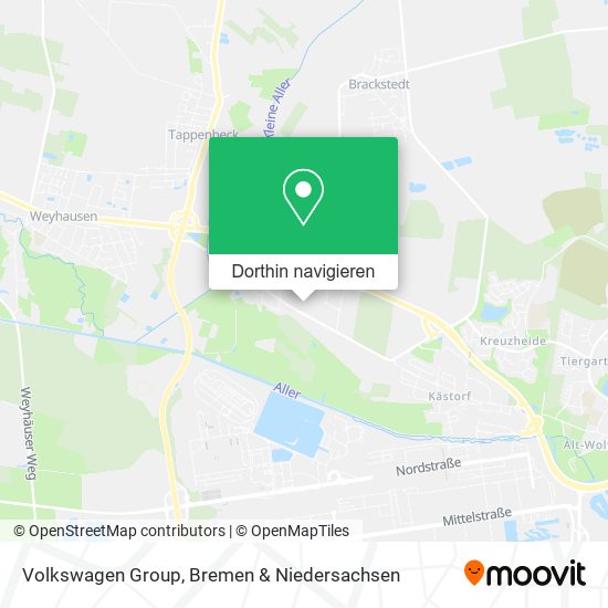 Volkswagen Group Karte