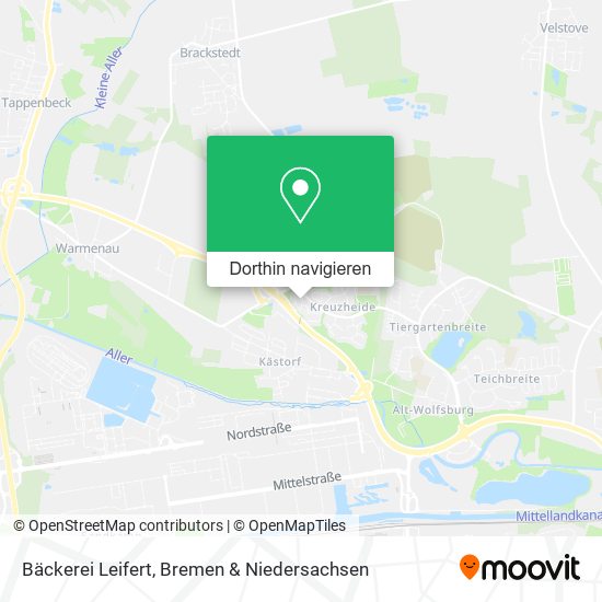 Bäckerei Leifert Karte