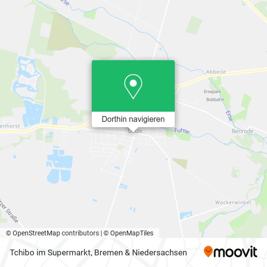 Tchibo im Supermarkt Karte