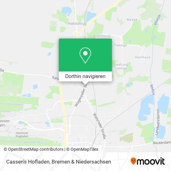 Cassen's Hofladen Karte